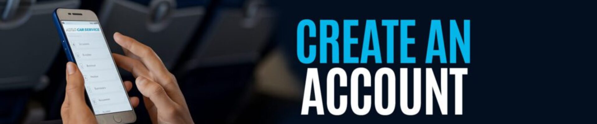 lax car service - create an account