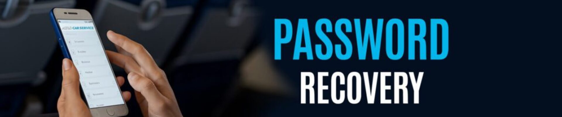 lax car service - forgot password