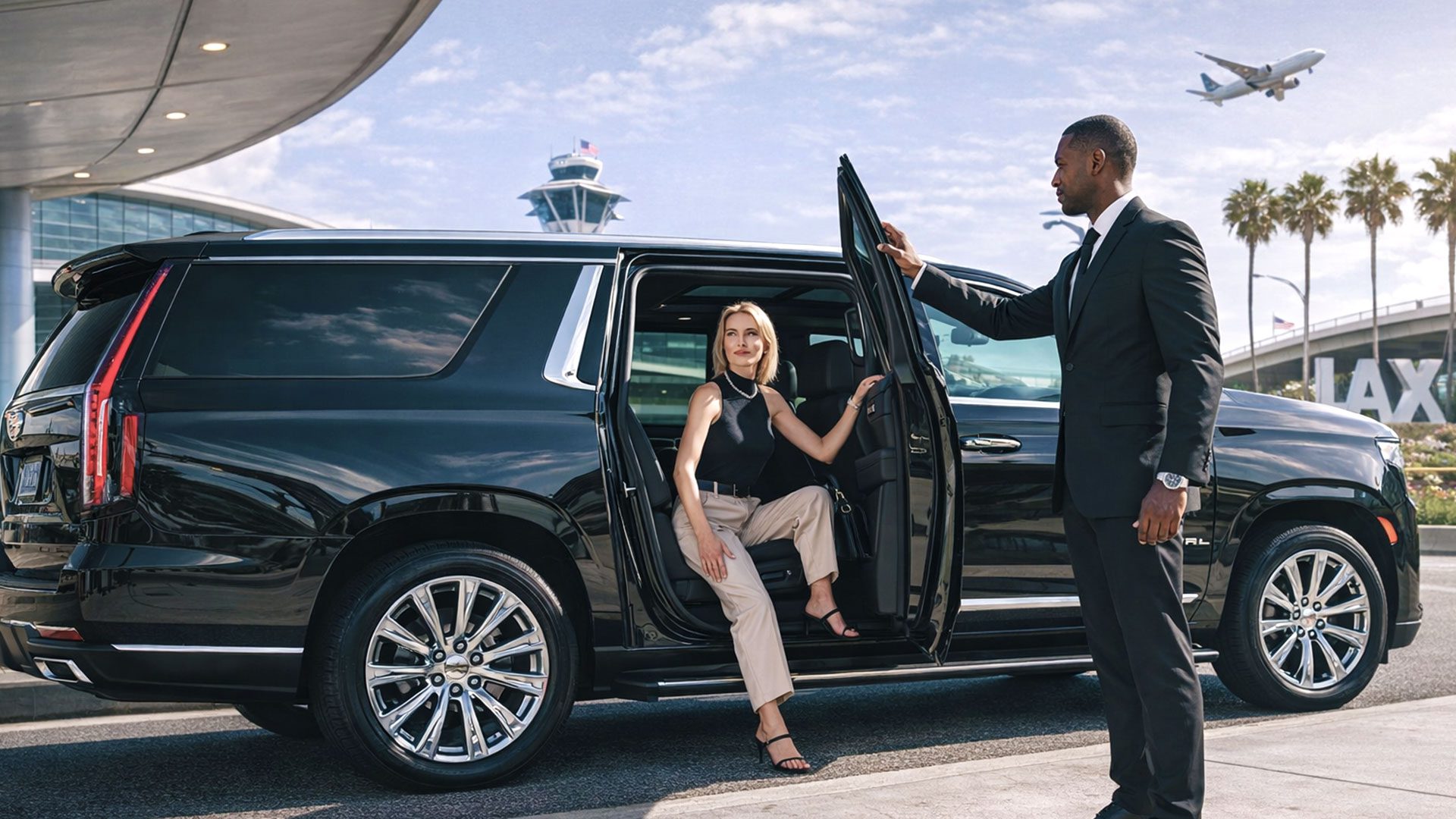 lax car service - Escalade LAX flat rate