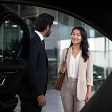 ATLS_About Us Client LAX car service driver greeting business passenger